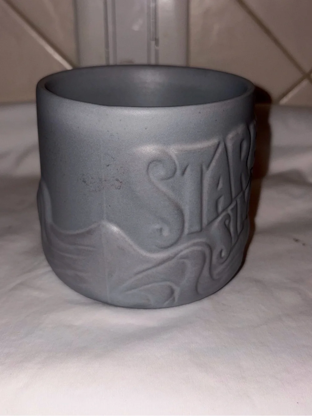 HTF Like new Starbucks 2016 gray mermaid 12fl/oz. Mug